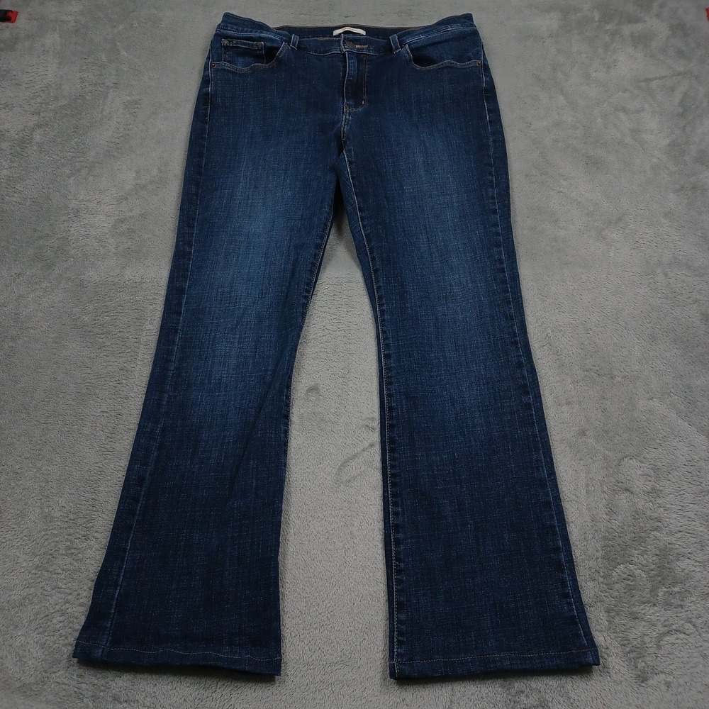 Levis Jeans Womens 12 Blue Denim Classic Bootcut Pockets Casual